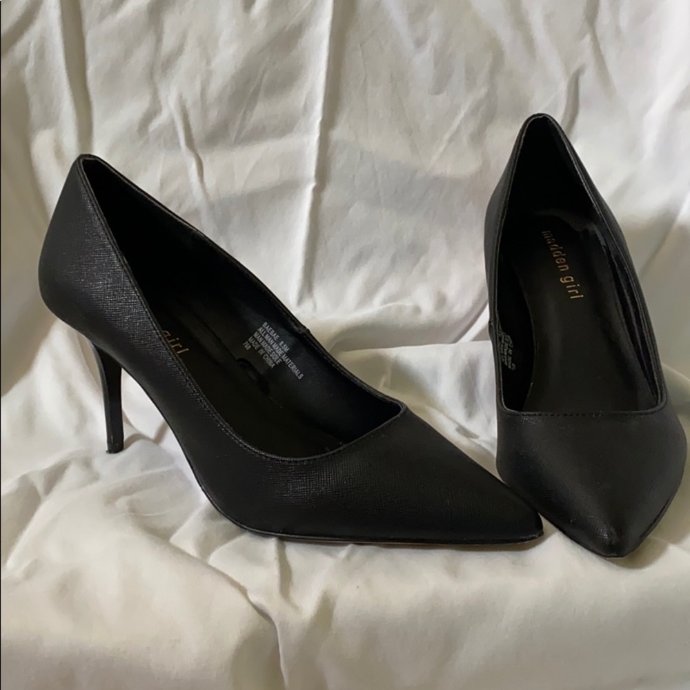 Madden Girl Black Heels